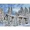 Diamond Dotz® Intermediate Alpine Retreat Pre-Framed Diamond Painting Kit